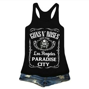 Guns N' Roses graphic tank top
